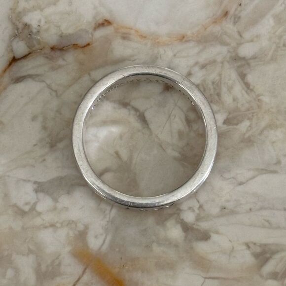 Tiffany & Co. 1837 Ring Narrow Sterling Silver Authentic - Picture 4 of 6